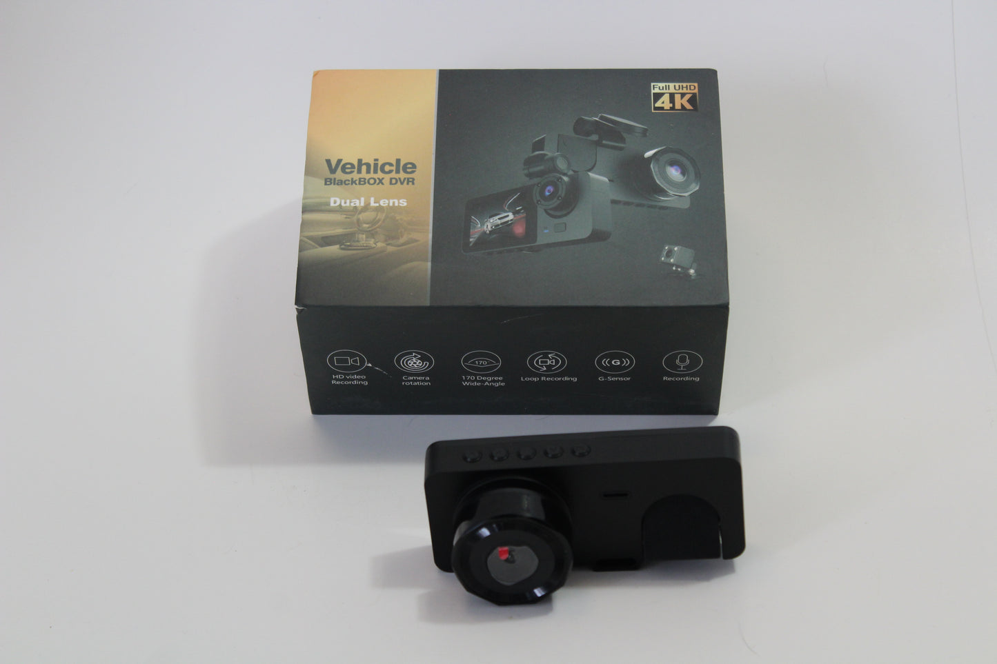 4K Blackbox DVR Dual Lens Camera System