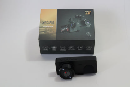 4K Blackbox DVR Dual Lens Camera System