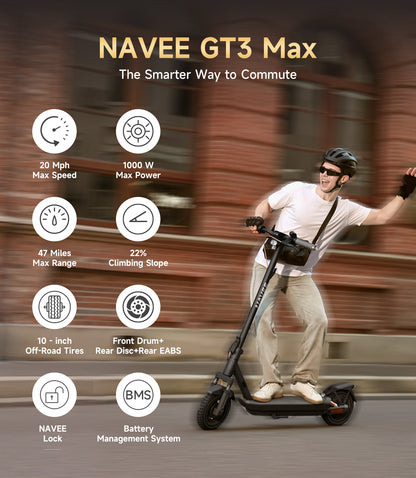 NAVEE GT3 Max Electric Scooter