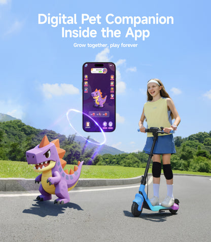 NAVEE K100 Smart Kids Electric Scooter | 130w 9.9 MPH