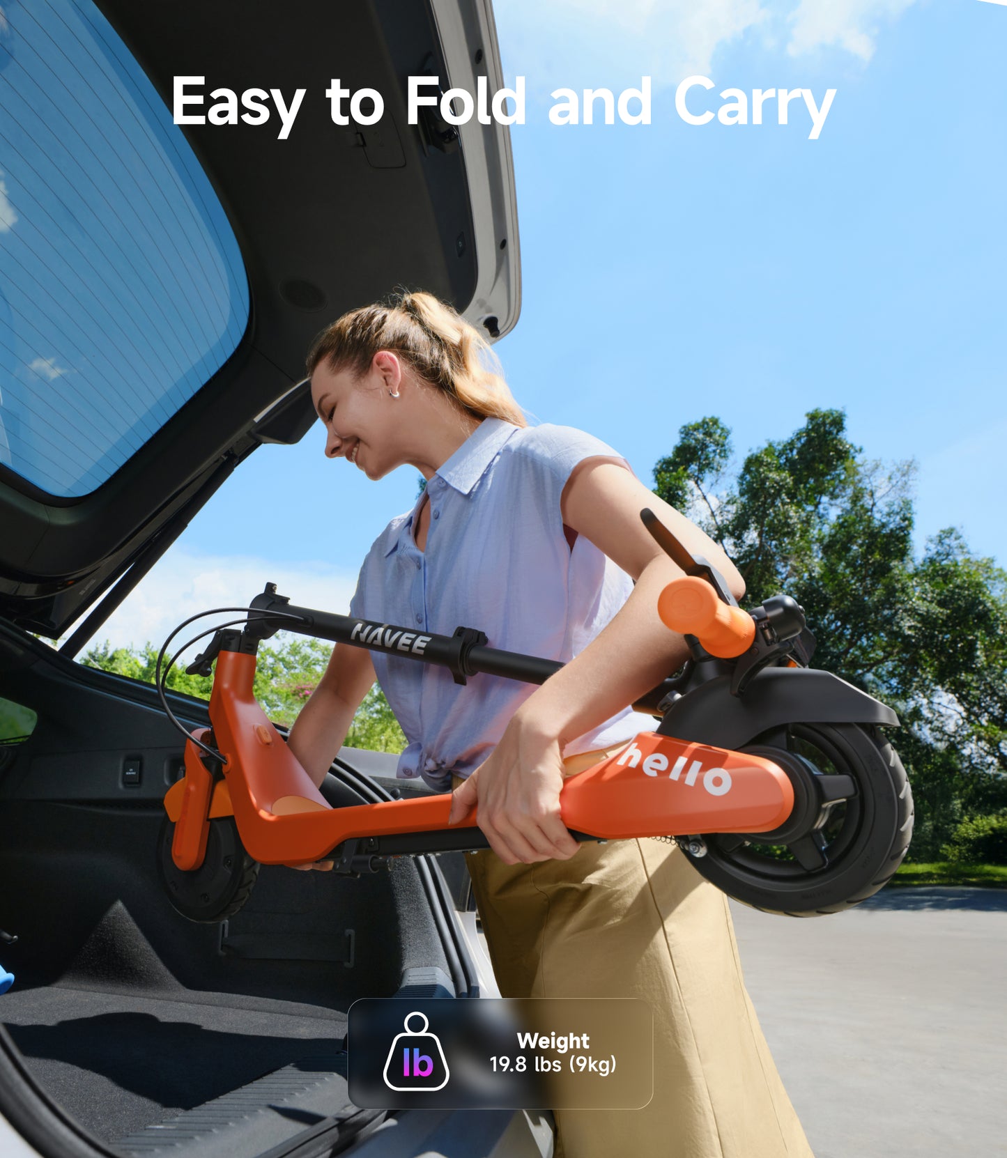 NAVEE K100 Pro Smart Kids Electric Scooter
