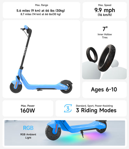 NAVEE K100 Smart Kids Electric Scooter