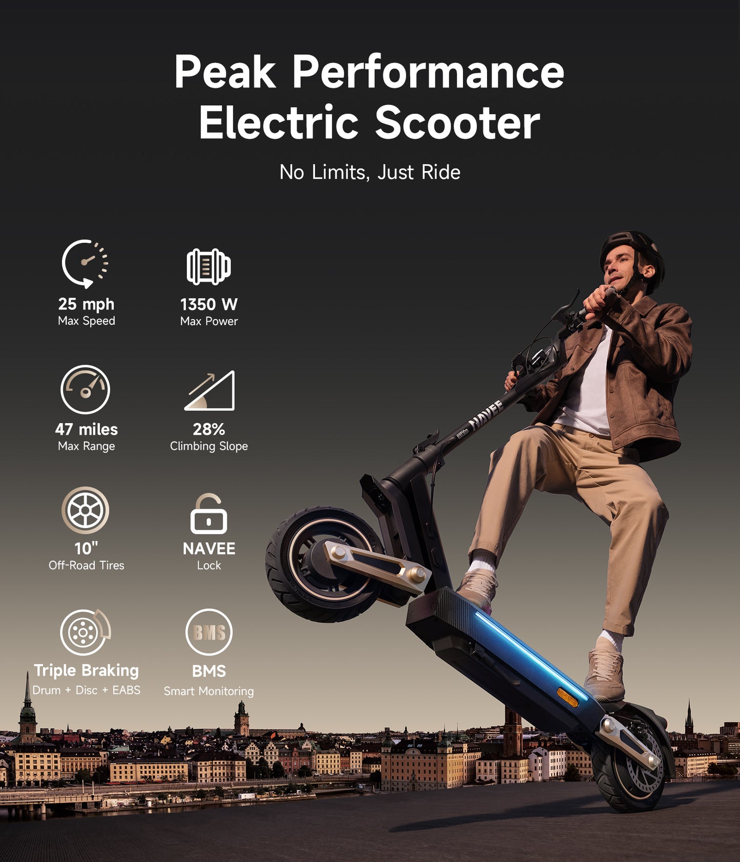NAVEE ST3 Pro Electric Scooter