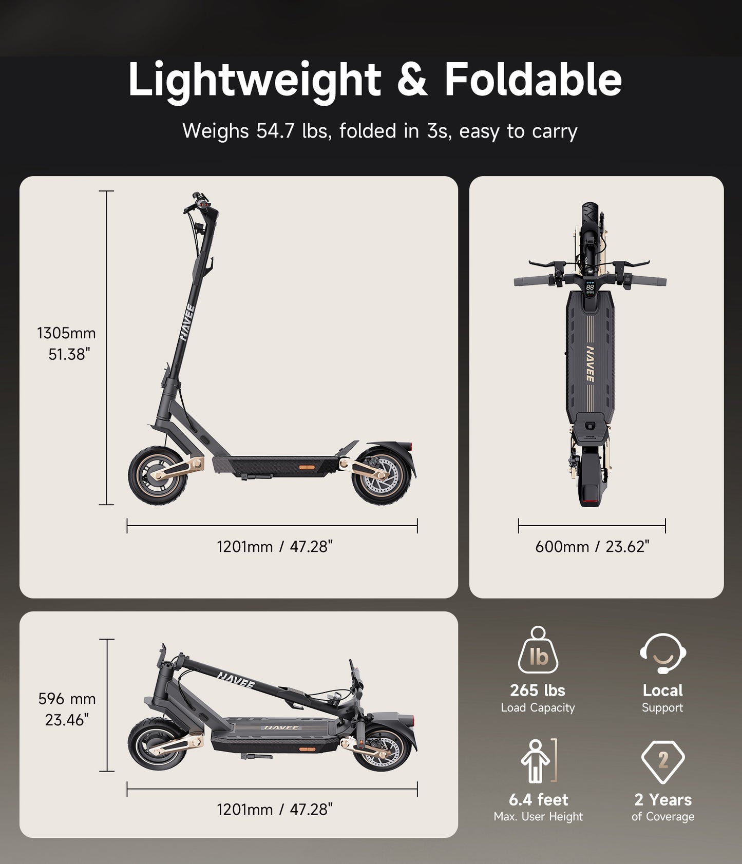 NAVEE ST3 Electric Scooter