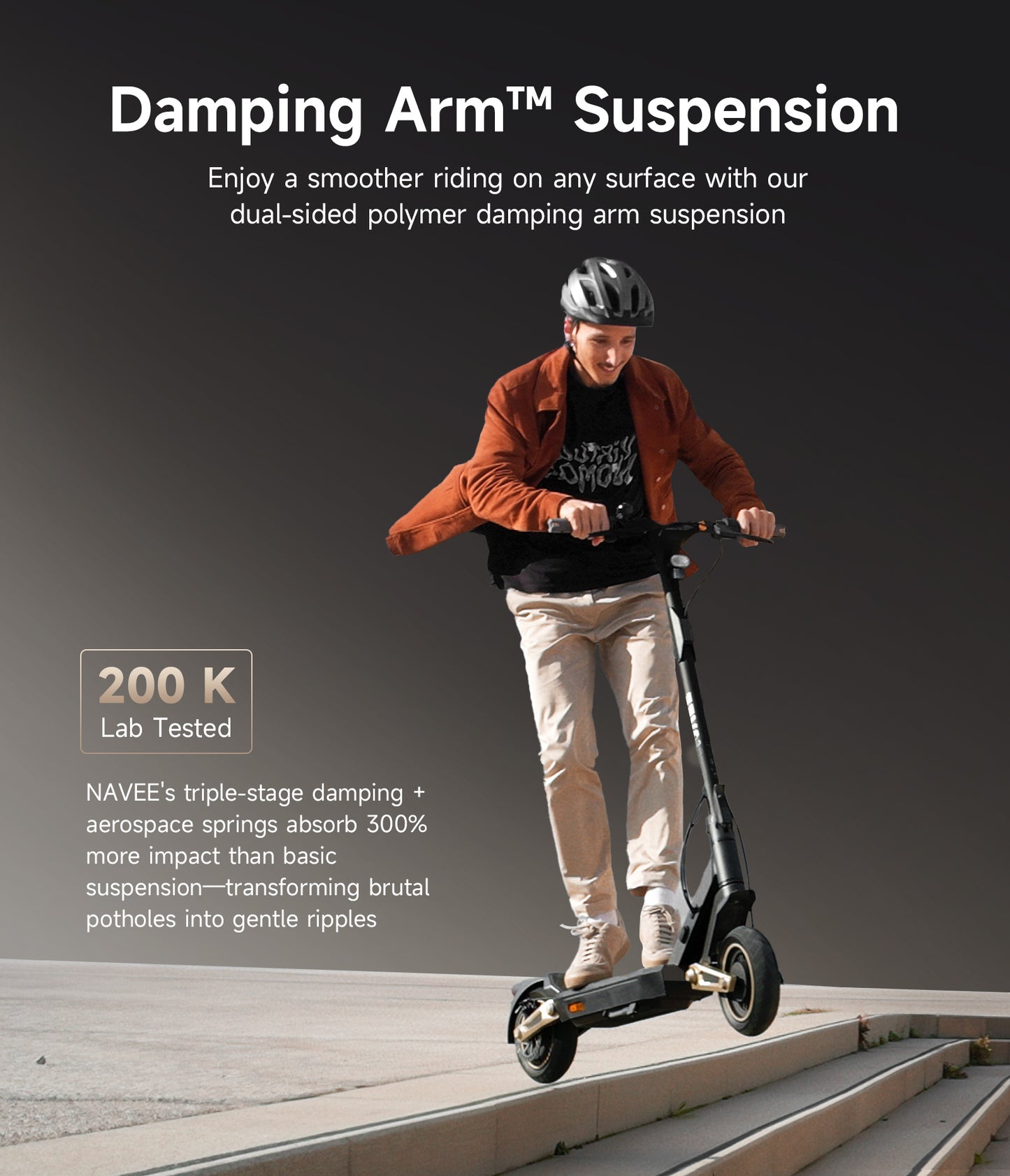 NAVEE ST3 Electric Scooter | 1000w -25mph