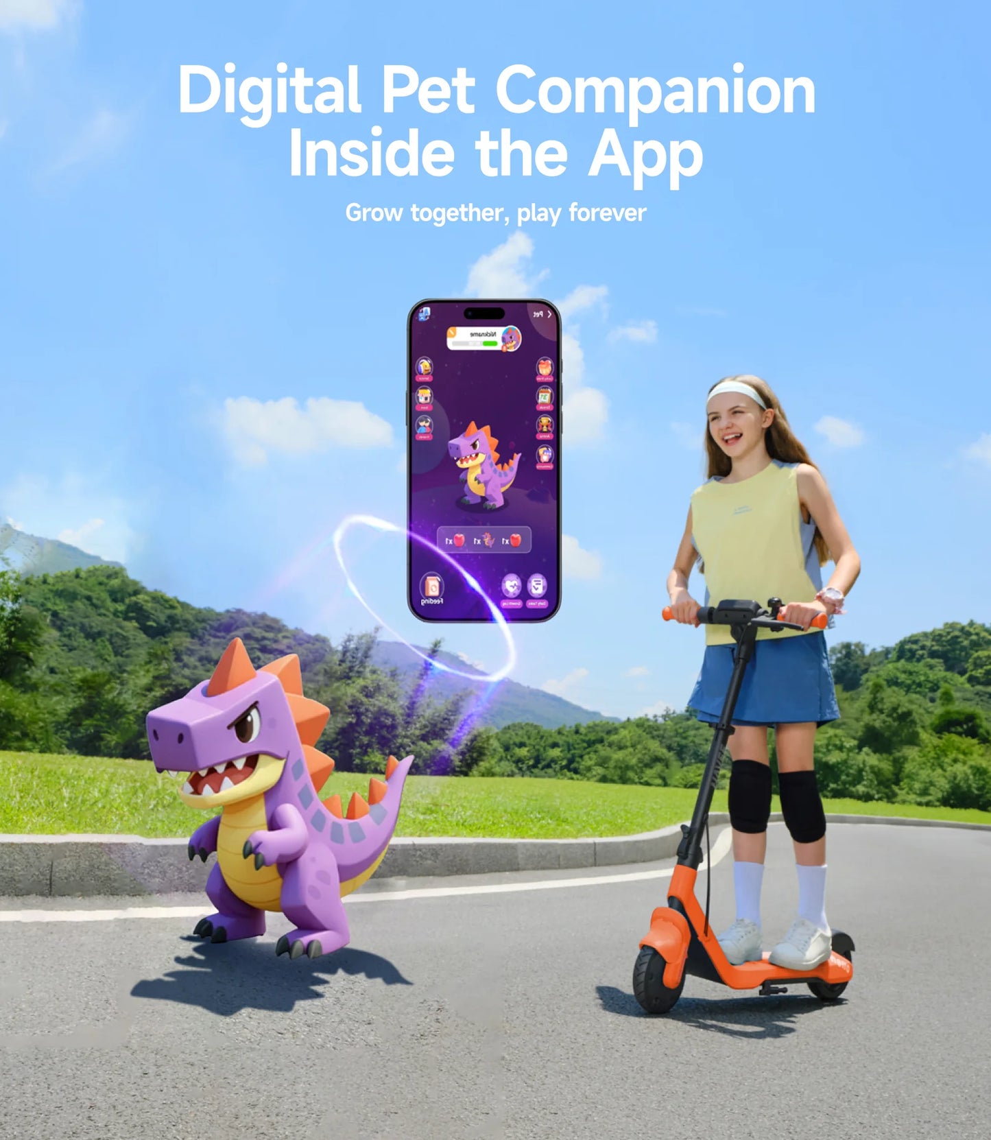 NAVEE K100 Pro Kids Electric Scooter | 130w 9.9mph