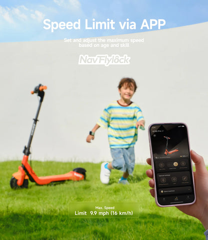 NAVEE K100 Pro Kids Electric Scooter | 130w 9.9mph